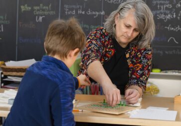 Montessori Classroom at the Elementary Level